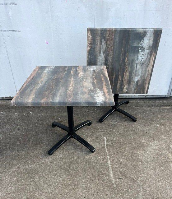 16 stuks horeca terras tafels 80x80 cm inklapbaar nieuw, Ophalen, Nieuw