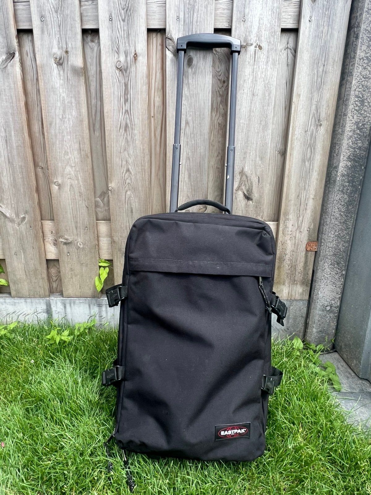 Eastpak Strapverz S reistas, 40 tot 60 cm, Zwart, Ophalen of Verzenden, Zo goed als nieuw