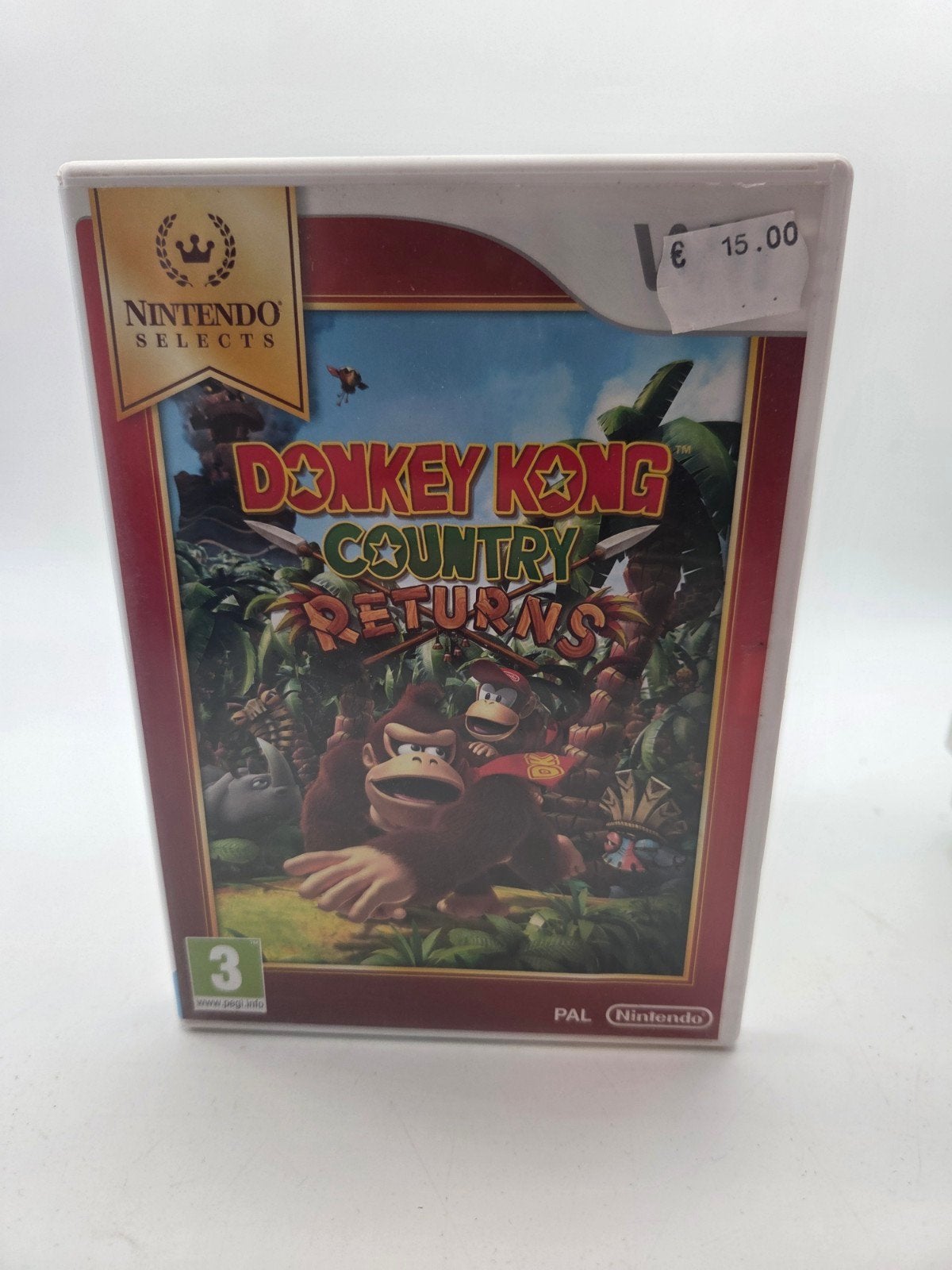 Donkey Kong Country Returns - Nintendo Wii, Nintendo, 2 spelers, Eén computer, Zo goed als nieuw
