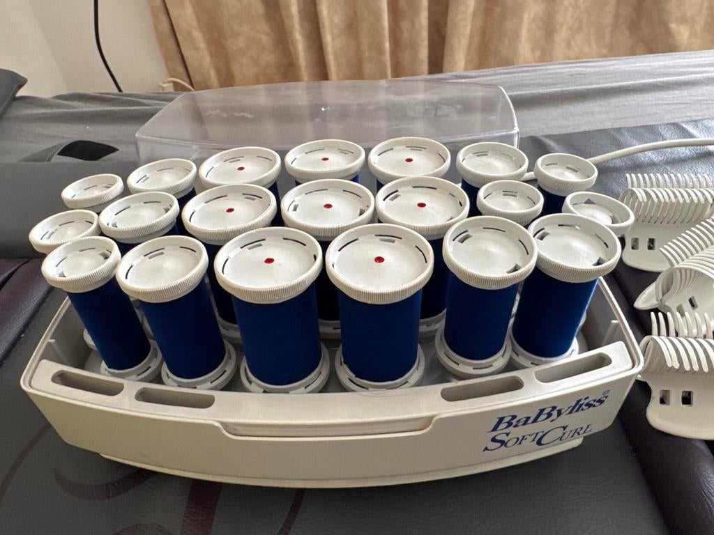 Babyliss Soft Curl Warme Krulset, Ophalen of Verzenden, Gebruikt, Krultang of Stijltang