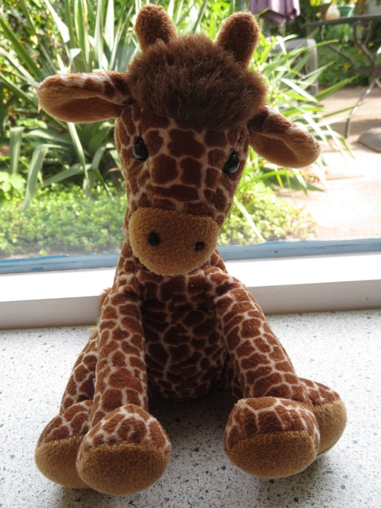 Giraffe of giraf SAM merk Anna Club Plush meet ca 28 cm, Gebruikt, Giraf, Ophalen of Verzenden, Middelgroot (20 tot 80 cm)