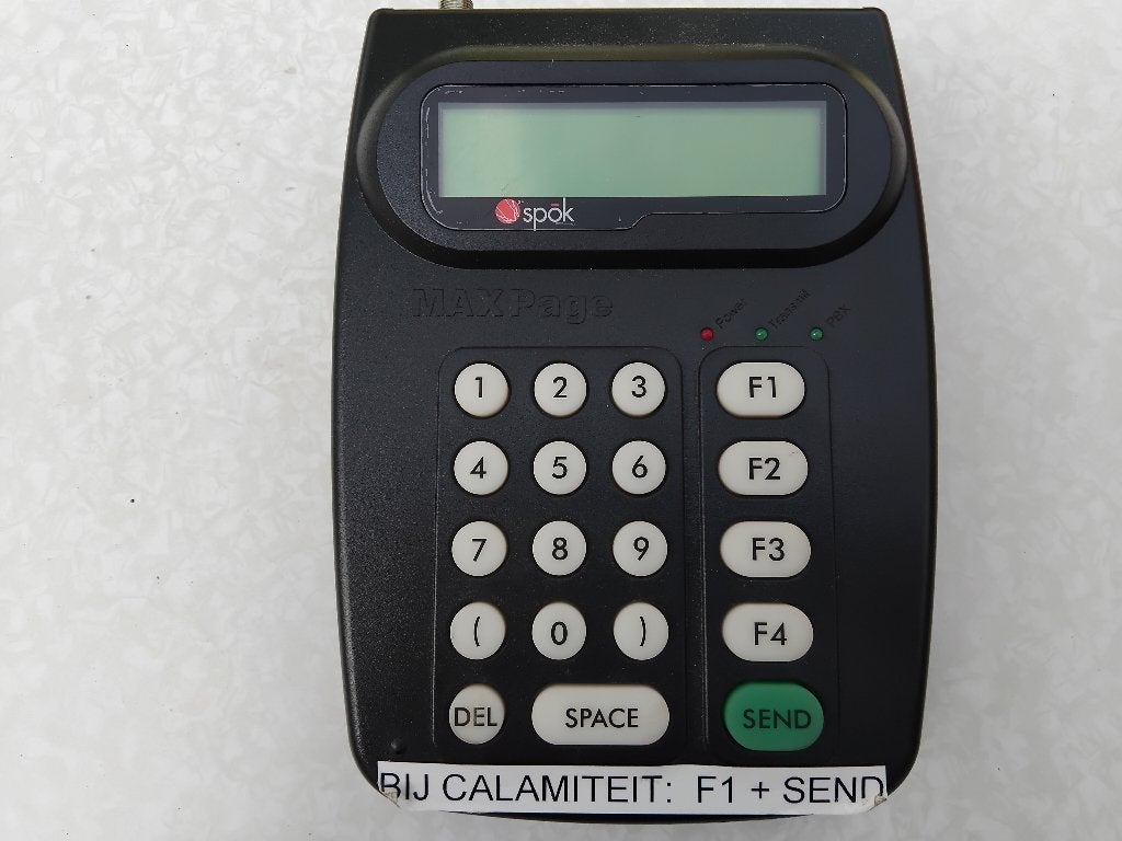 Spok Maxpage Oproep Systeem v Pagers, Ophalen of Verzenden, Zo goed als nieuw, Zender