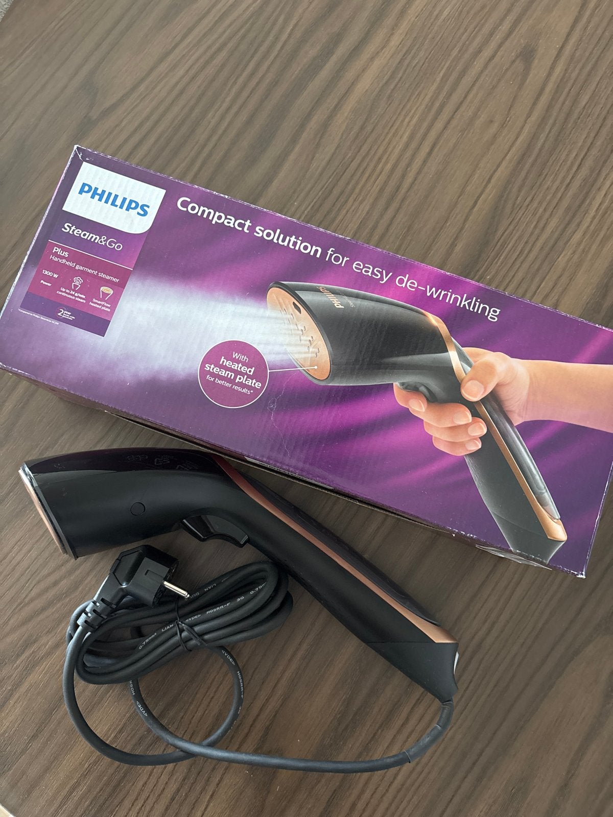 Philips Steam&Go kledingstomer - Compact en krachtig, Witgoed en Apparatuur, Ophalen of Verzenden, Nieuw, Kledingstomer