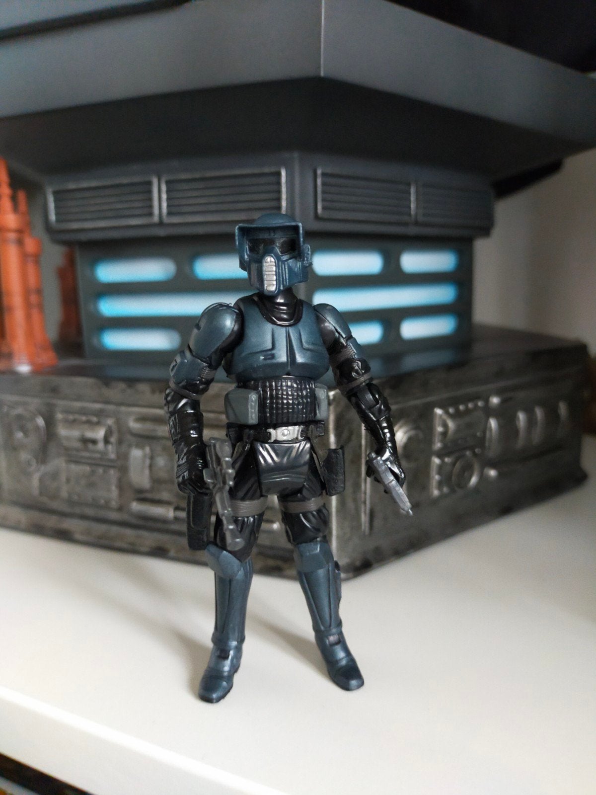 Star Wars Imperial Storm Commando Biker Scout, Ophalen of Verzenden, Zo goed als nieuw, Actiefiguurtje