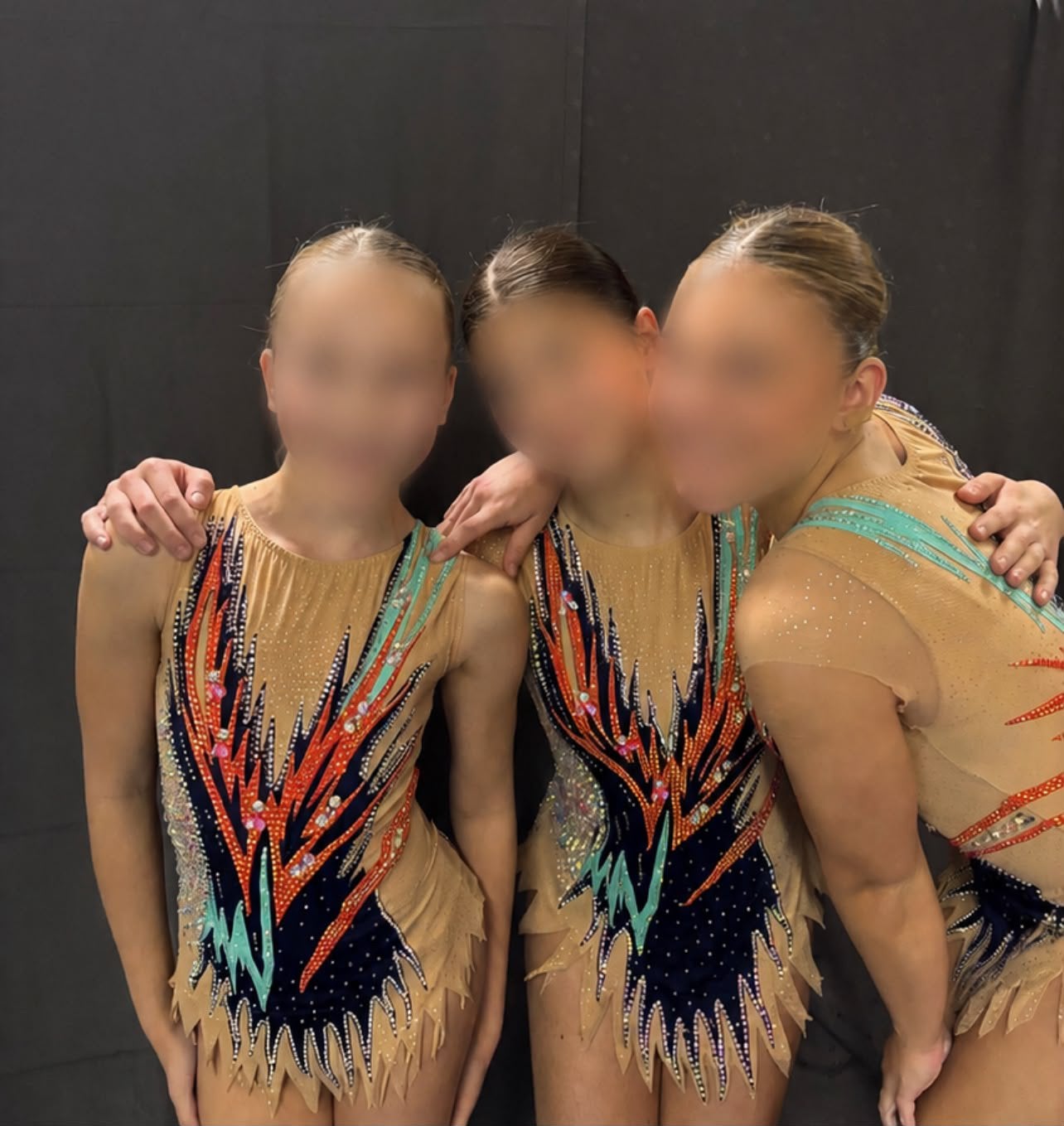 Acro pakjes trio, Sport en Fitness, Turnen, Maat 36 t/m 42, Ophalen of Verzenden, Zo goed als nieuw, Materiaal