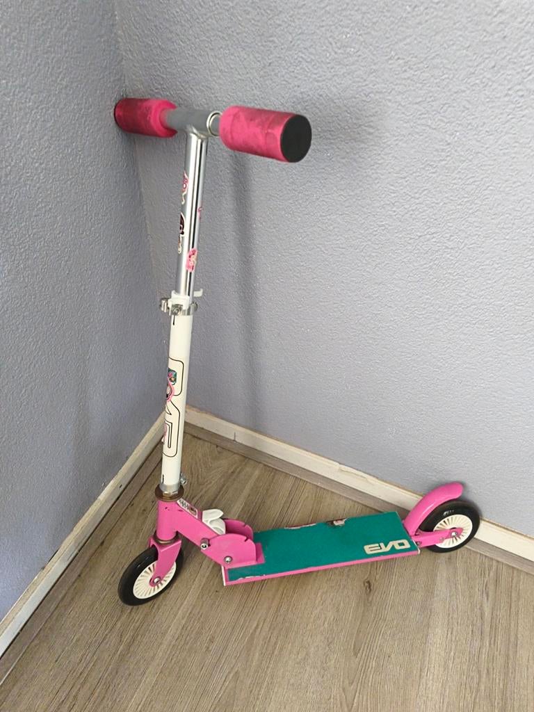 Roze met turquoise step van EVO, Ophalen of Verzenden, Gebruikt, Gewone step, Evo