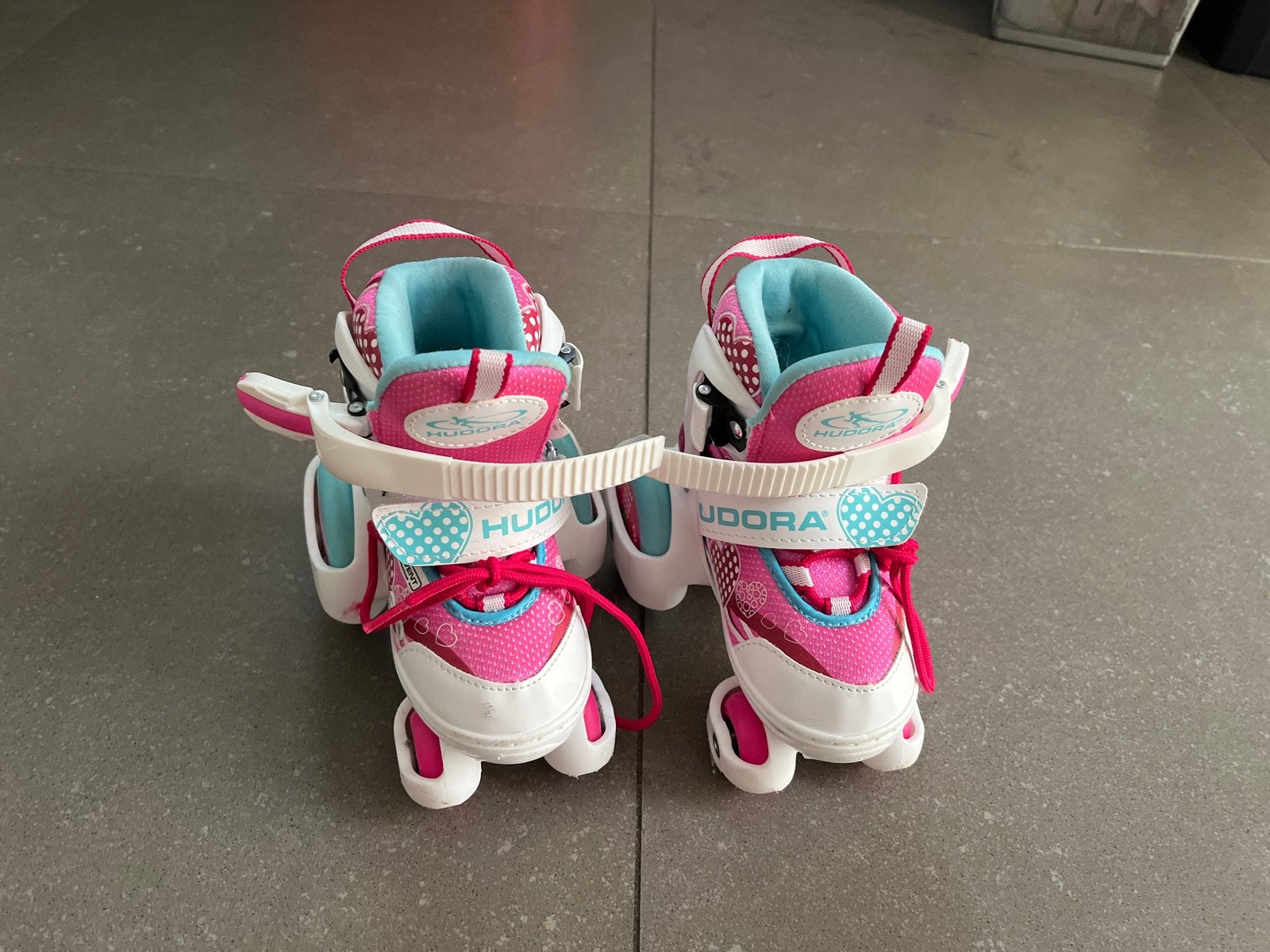 Hudora rolschaatsen - Nauwelijks gebruikt, Ophalen, Zo goed als nieuw, Overige typen, Overige merken