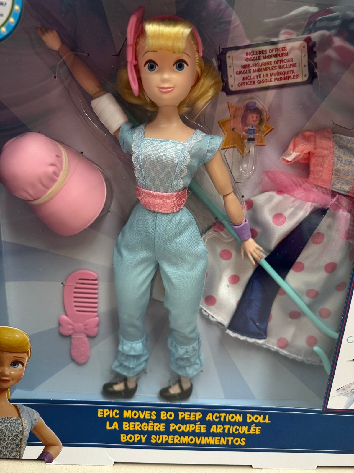 Bo Peep Mattel Toy Story 4 Actiepop - Nieuw in verpakking, Ophalen of Verzenden, Nieuw, Overige typen