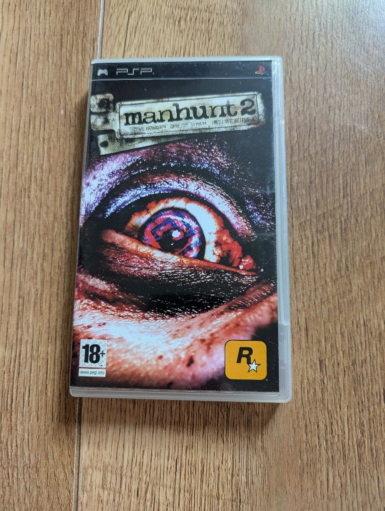 PSP Spel - Manhunt 2, Avontuur en Actie, 1 speler, Ophalen of Verzenden, Zo goed als nieuw