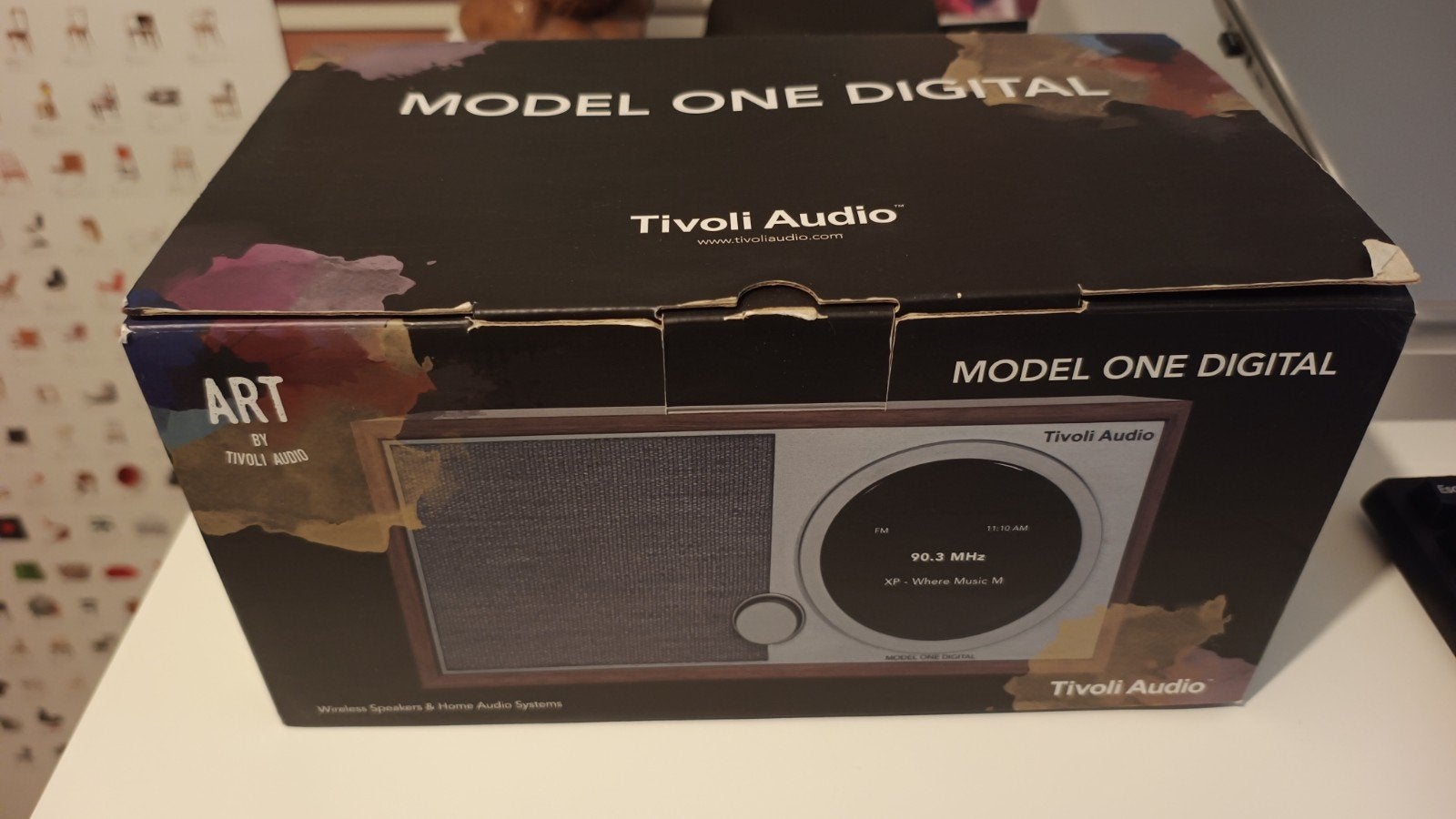 Tivoli One Digital gen 2 design radio NIEUWSTAAT compleet, Ophalen of Verzenden, Zo goed als nieuw, Radio