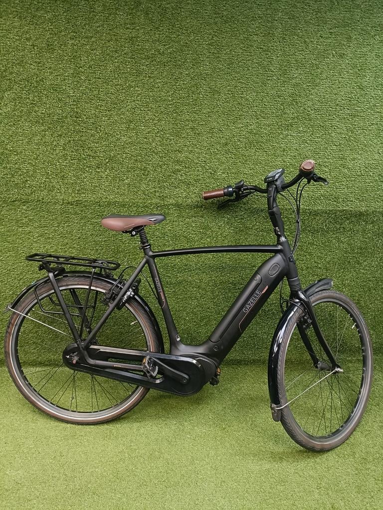 Gazelle Grenoble elektrische herenfiets Bosch middenmotor, Versnellingen, Ophalen of Verzenden, Zo goed als nieuw, 57 tot 61 cm