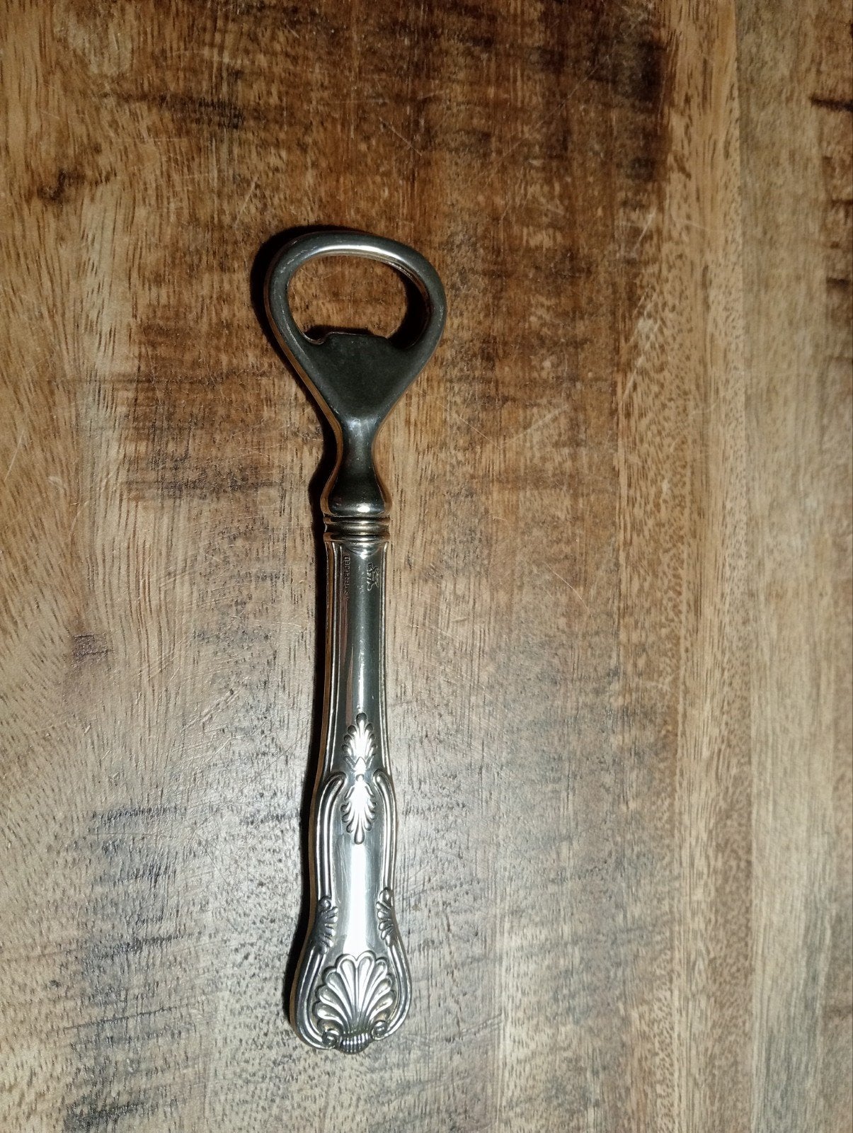 Vintage Flesopener met Sierlijk Handvat, Antiek en Kunst, Ophalen of Verzenden