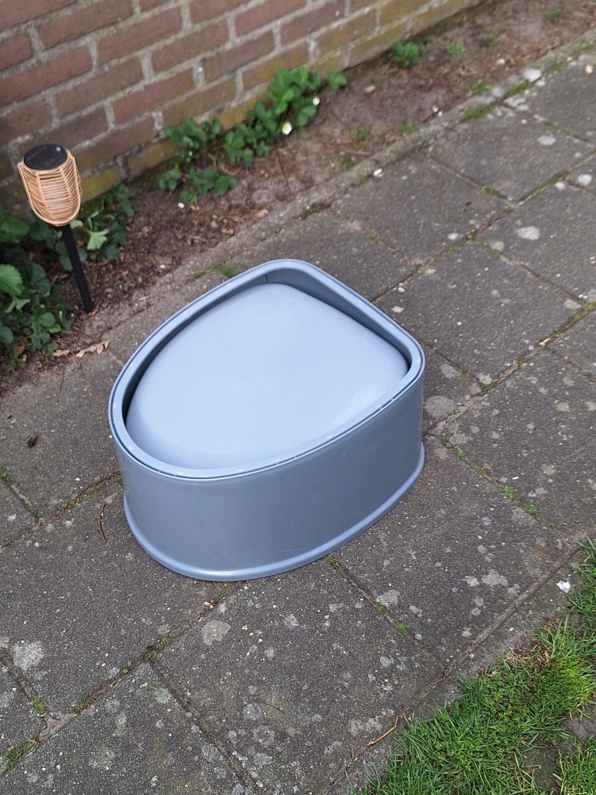 Draagbaar toilet - Ideaal voor camping of noodsituaties, Ophalen of Verzenden, Zo goed als nieuw