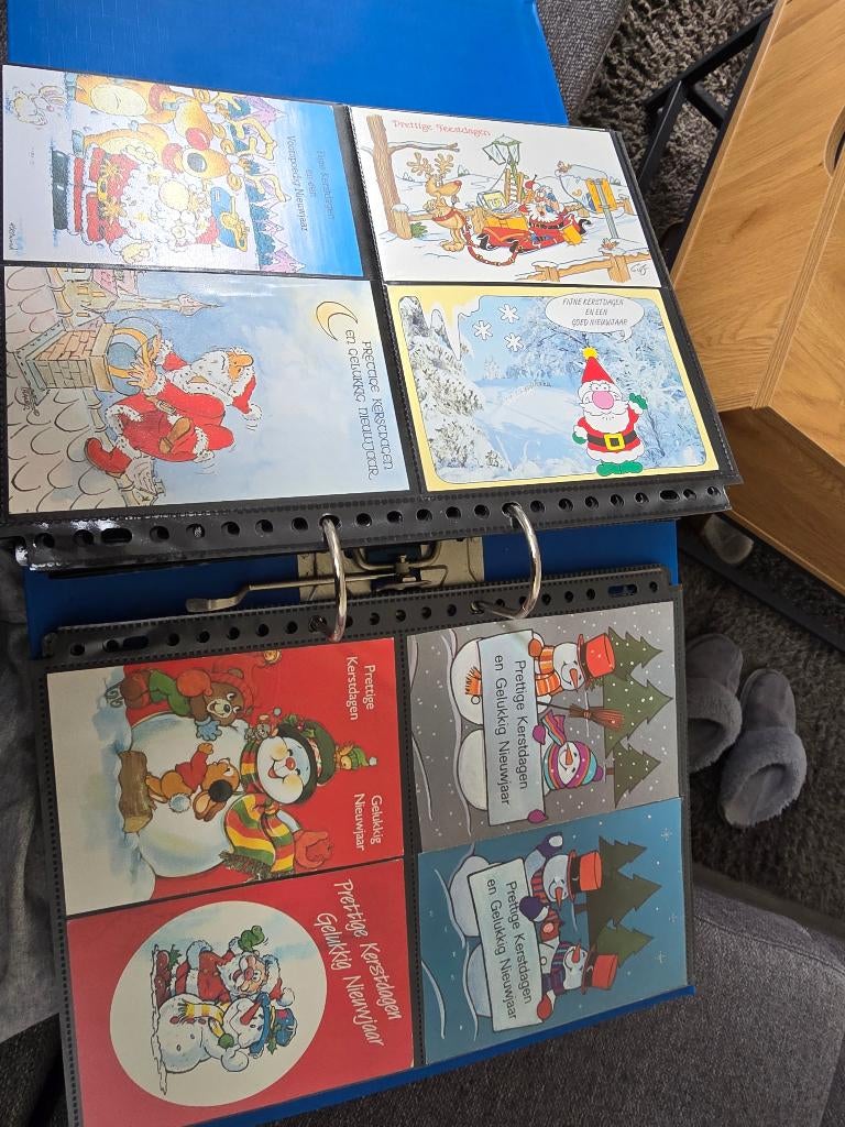 Kerstkaarten, Ophalen of Verzenden, Gebruikt