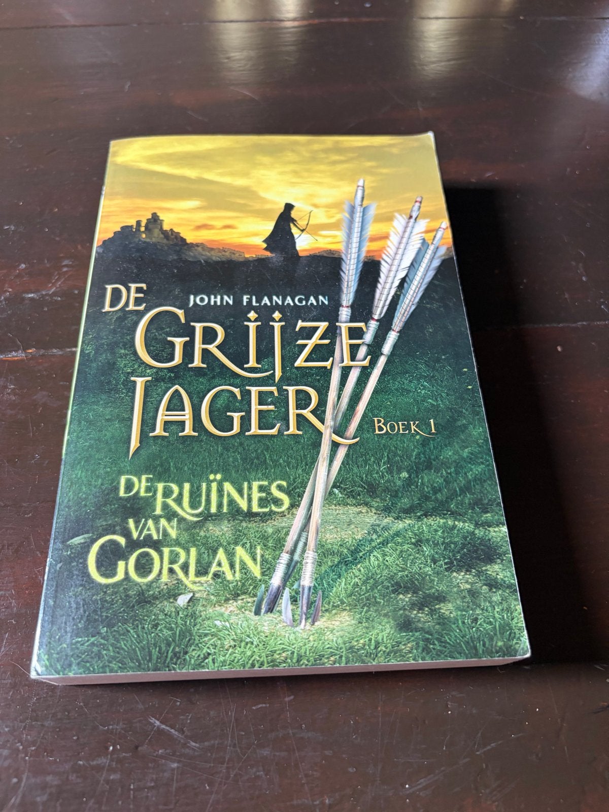 De Grijze Jager: De Ruïnes van Gorlan - Boek 1, Ophalen of Verzenden, Gelezen