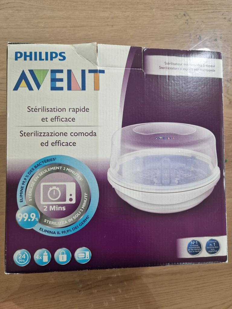 Philips Avent Magnetron Sterilisator, Ophalen of Verzenden, Gebruikt, Sterilisator