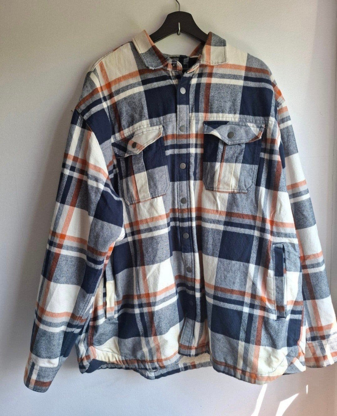 Gevoerde Flanellen Overshirt / Houthakkersjas 3XL Canda, Ophalen of Verzenden, Gedragen, Canda