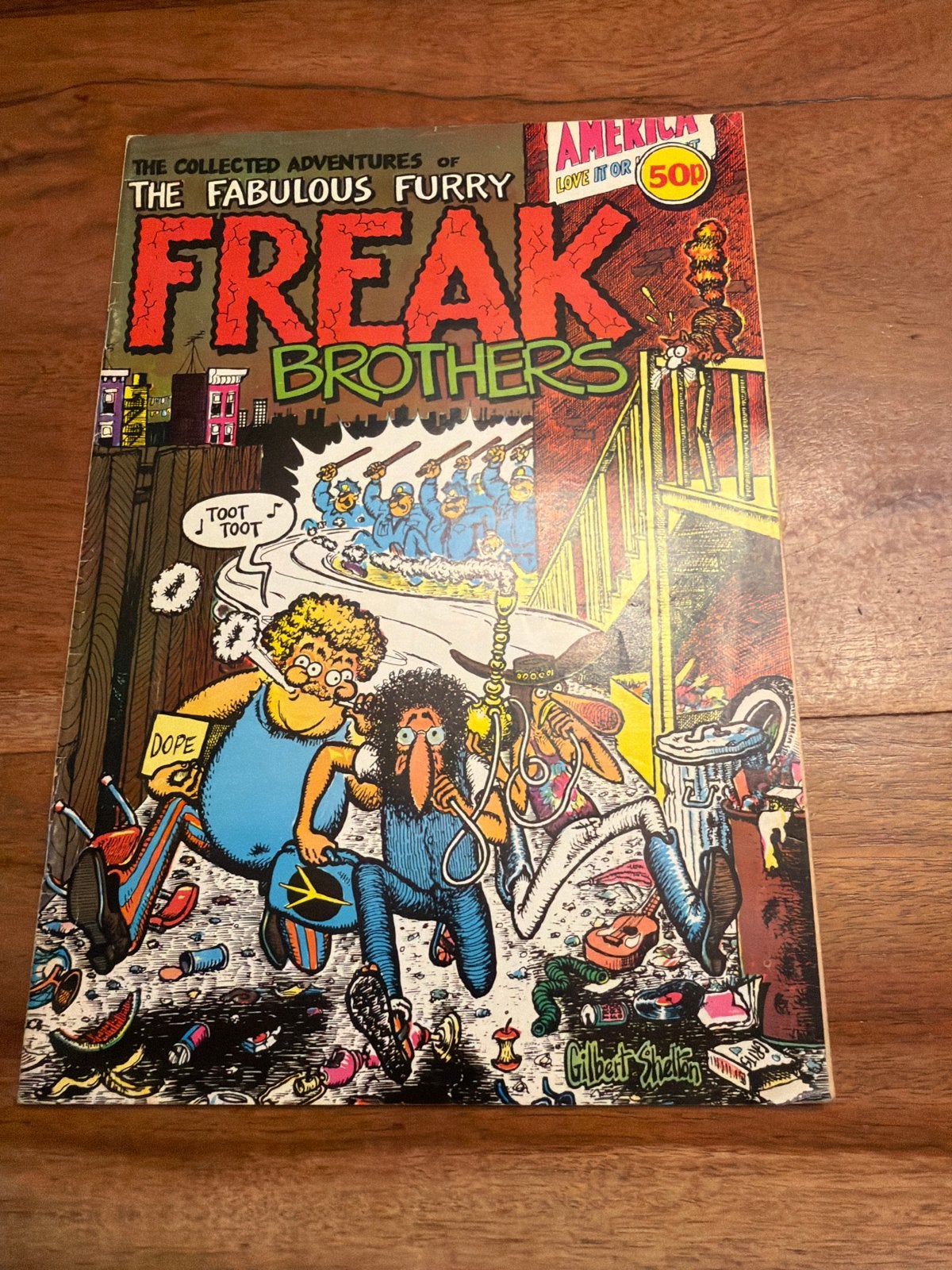 The Collected Adventures of The Fabulous Furry Freak Brother, Boeken, Stripboeken, Gelezen, Eén stripboek, Ophalen of Verzenden