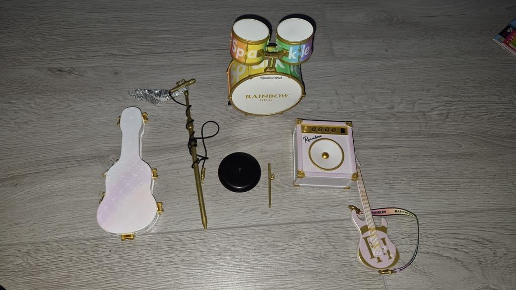 Rainbow High instrumenten wit, Ophalen of Verzenden