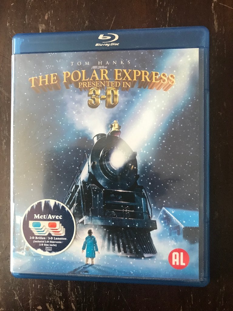 The Polar Express 3D Blu Ray inclusief 3D brillen, Avontuur, Film, Ophalen of Verzenden, 3D Blu-ray