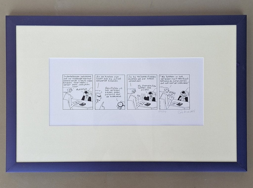 litho zeefdruk Sigmund gesigneerd Peter de Wit en genummerd, Gesigneerd, Ophalen of Verzenden, Personages en Fantasiefiguren