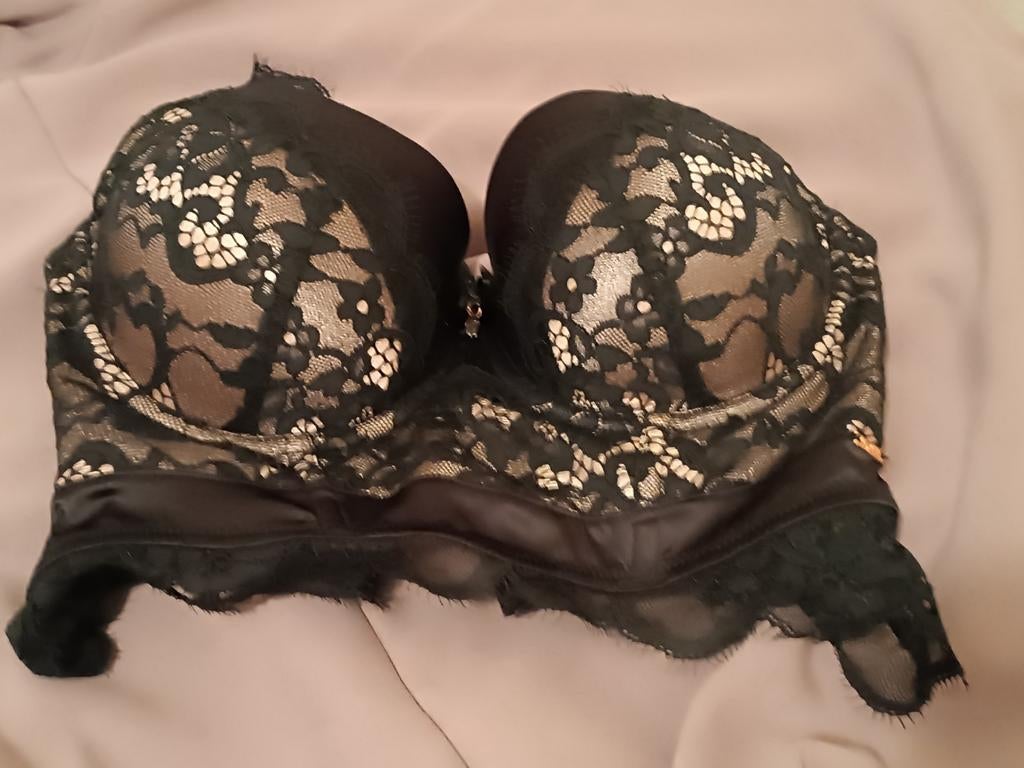 Hunkemöller Noir beha 80C, Kleding | Dames, Ondergoed en Lingerie, Ophalen of Verzenden, Zwart, BH