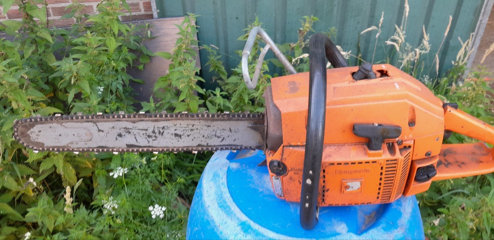 Kettingzaag husqvarna 266se, Ophalen