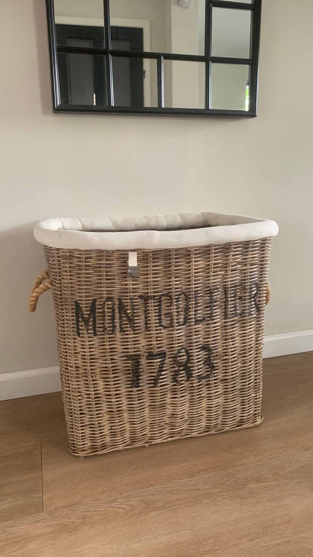 Grote mand Montgolfier 1783, Ophalen, Zo goed als nieuw, Rond, Riet