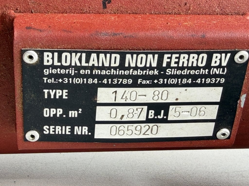 Blokland 140-80 warmteregelaar, Ophalen of Verzenden, Gebruikt, Motor en Techniek