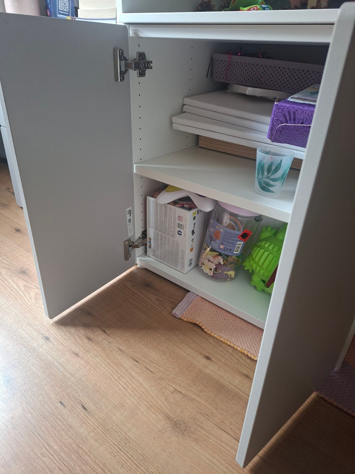 IKEA SMÅSTAD / PLATSA Kastje wit grijs, Ophalen, Zo goed als nieuw
