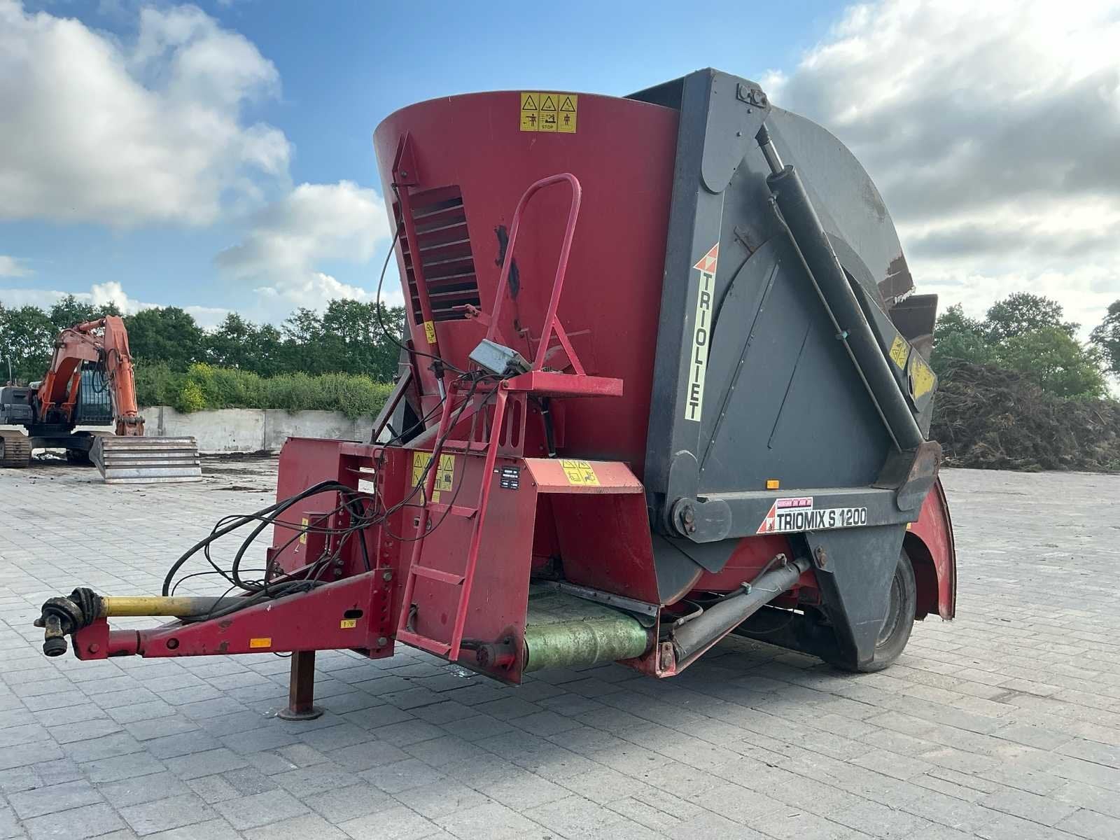 Triolet Triomix S1200 (T/M-S1200) Voermengwagen, Overige, Voertechniek