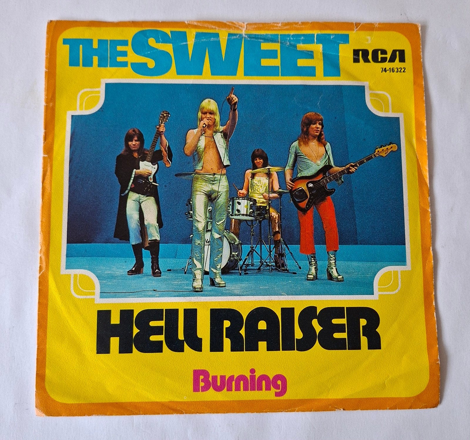 The Sweet      Hell Raiser, Ophalen of Verzenden, Gebruikt, 7 inch, Pop