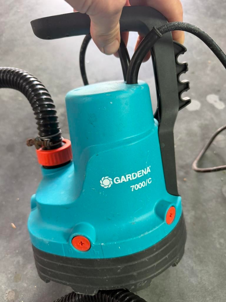 Klokpomp gardena, Ophalen, Zo goed als nieuw