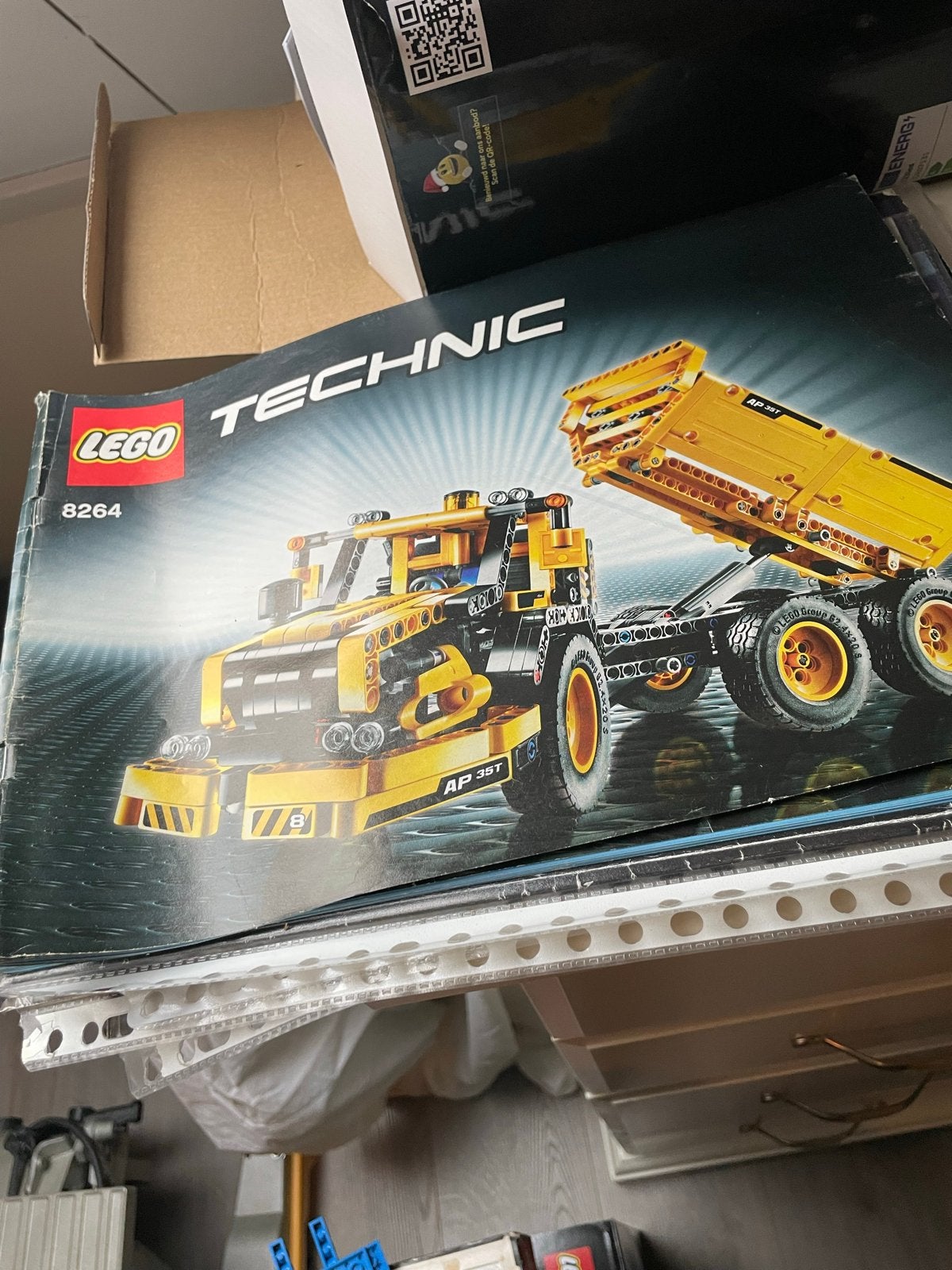 Lego Technic 8264 Kiepwagen, Ophalen, Gebruikt, Lego, Technic