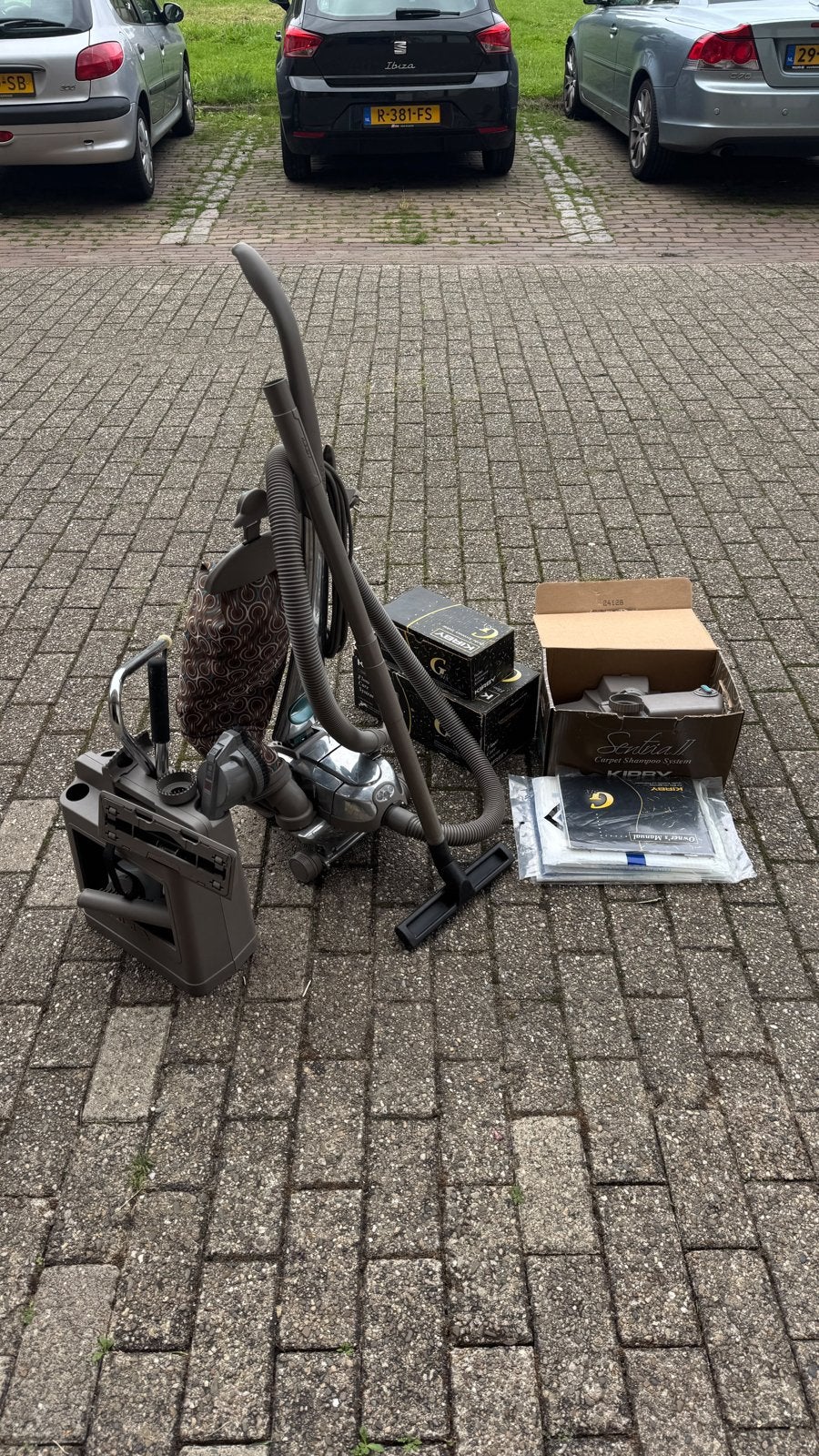 Kirby Sentria Stofzuiger met uitgebreide accessoireset, Gebruikt, Ophalen, Stofzak, Combi-reiniger