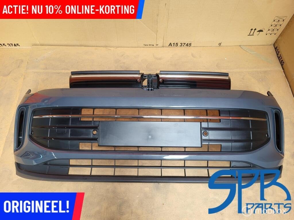 Vw TIGUAN 571 CT1 LIFE LC7Q VOORBUMPER GRILLE BUMPER C7Q NEW, VOLKSWAGEN, Volkswagen, Nieuw, Ophalen of Verzenden