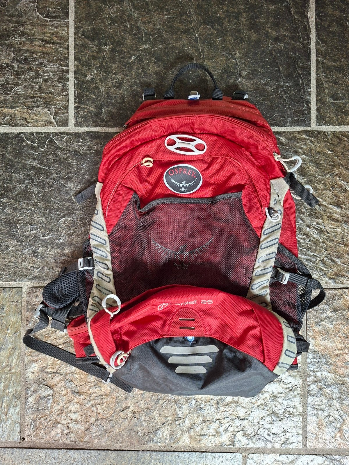 Osprey Escapist 25 Fiets/Wandelrugzak - Rood, Ophalen of Verzenden, Gebruikt