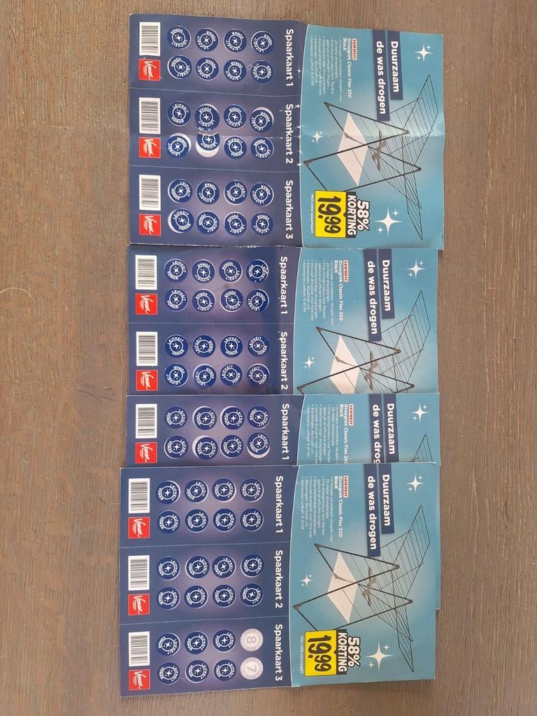 8+ volle spaarkaarten voor korting op Leifheit (vomar), Ophalen of Verzenden