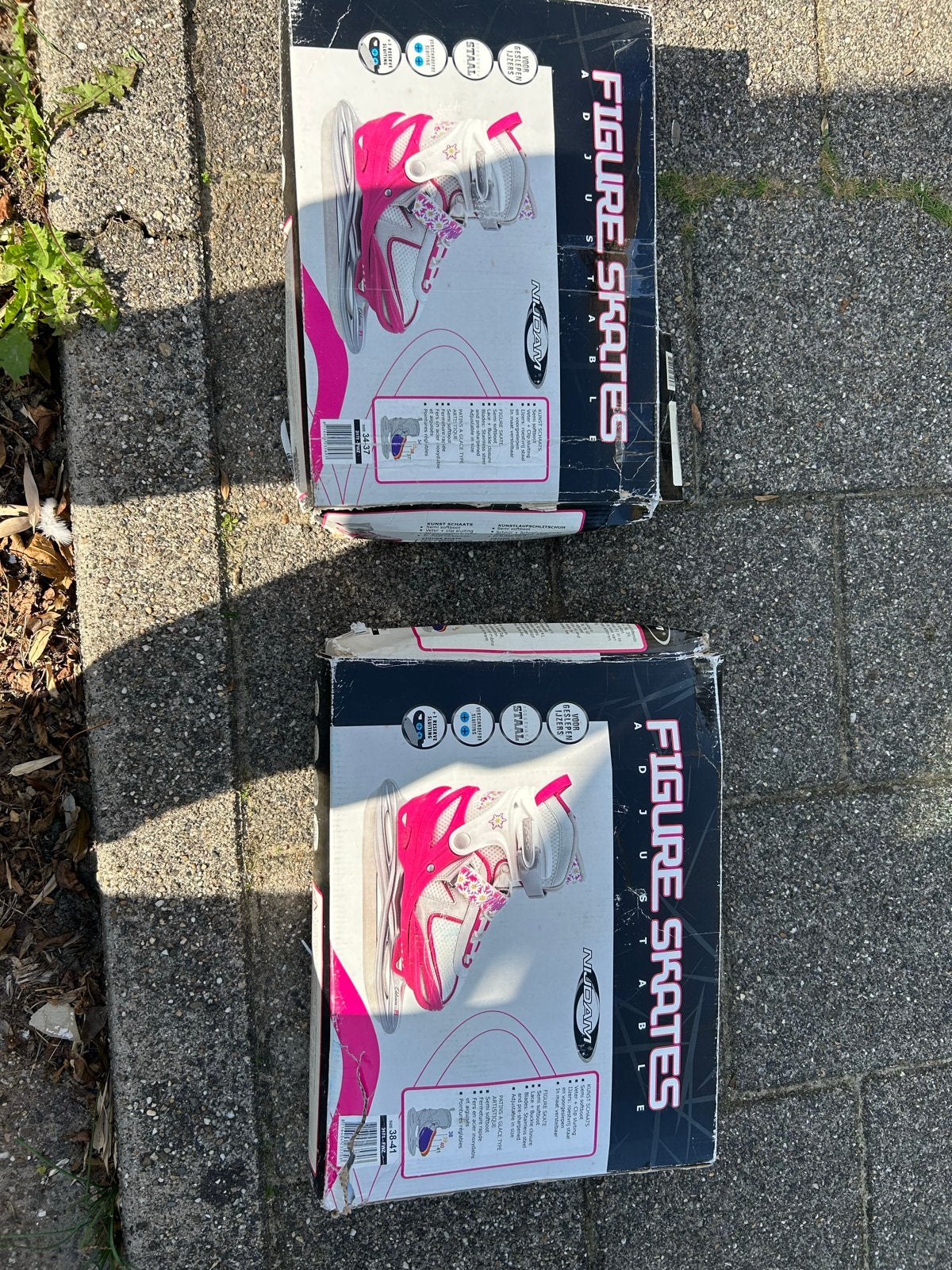 Nijdam verstelbare ijshockeyschaatsen meisjes, Ophalen of Verzenden, Gebruikt, IJshockeyschaatsen, Nijdam