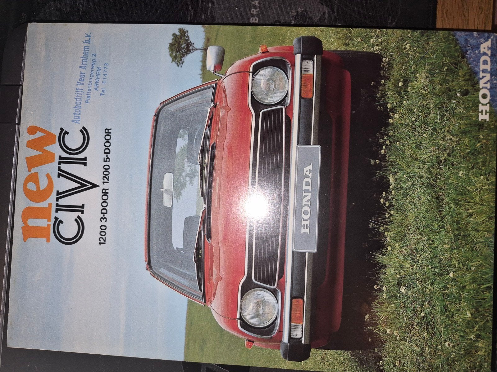 Verzameling Honda folders (Civic, Accord, Prelude, Concerto), Ophalen of Verzenden, Gelezen, Honda