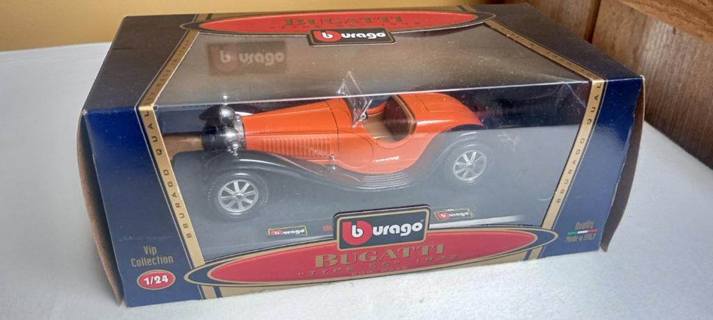 Burago Bugatti Type 55 1932 - Schaalmodel 1/24, Ophalen of Verzenden