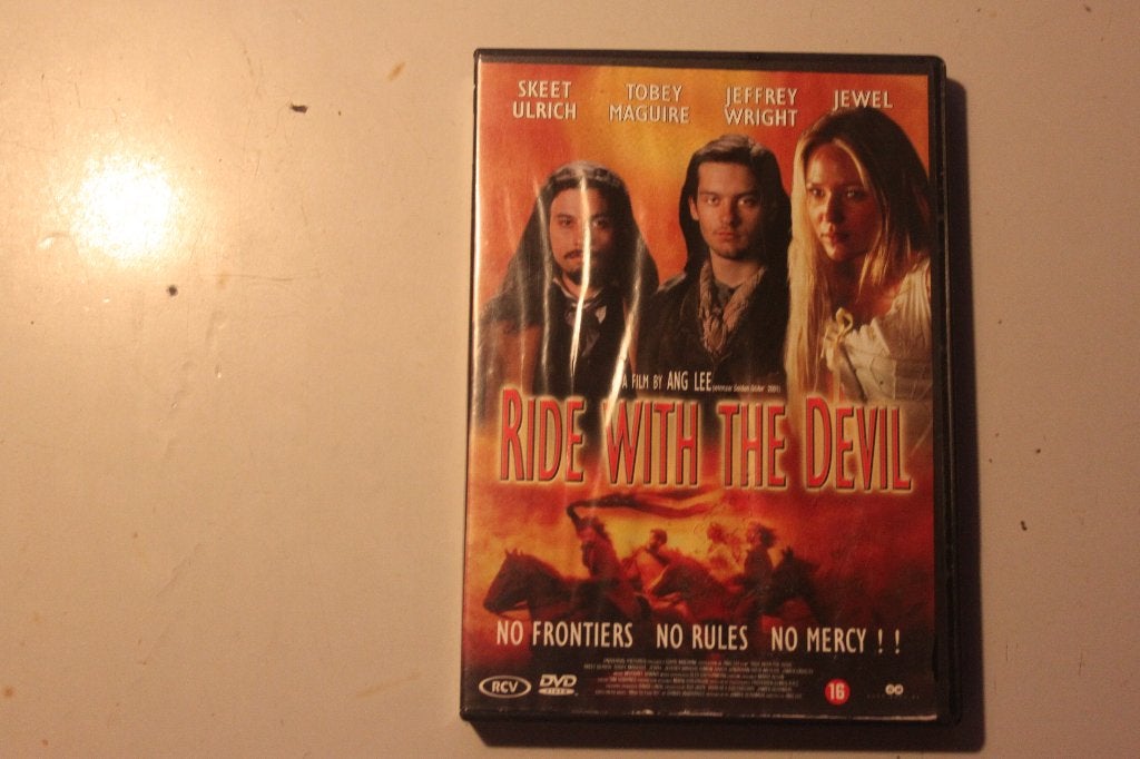 602m - dvd - ride with the devil, Alle leeftijden, Ophalen of Verzenden, Gebruikt