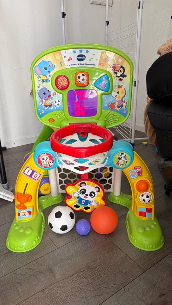 VTech 3-in-1 Sport & Scoor Speelplaats, Kinderen en Baby's, Speelgoed | Vtech, Ophalen, Gebruikt, 6 maanden tot 2 jaar