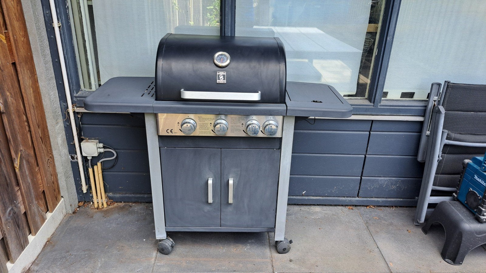 bbq  gasbbq, Ophalen, Zo goed als nieuw, Grand grill