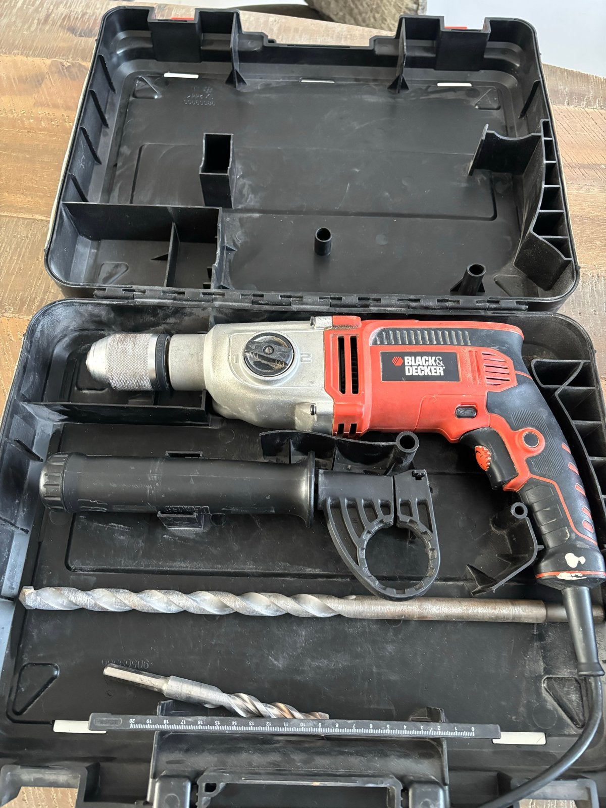 Black & Decker KR911K Klopboormachine - Super Krachtig!, Boormachine, Ophalen of Verzenden, Klopboormechanisme, Gebruikt