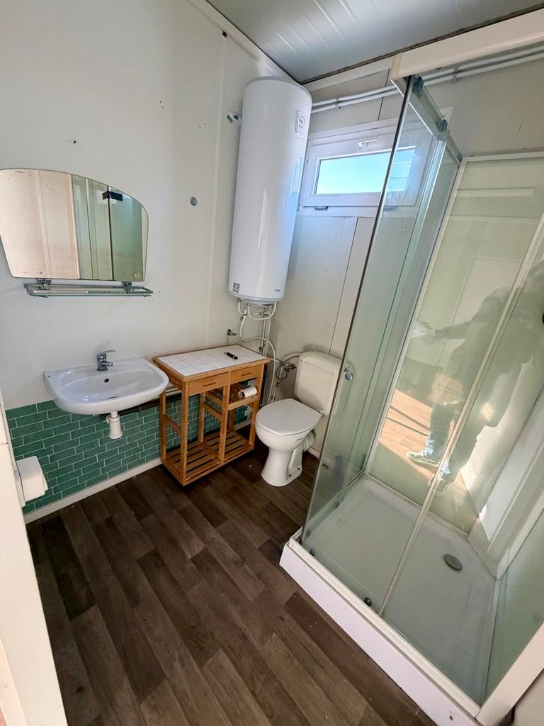 Woonunit 6x8 meter, Huizen en Kamers, Recreatiewoningen te koop, 2 slaapkamers, Overijssel, Verkoop zonder makelaar, Overige soorten