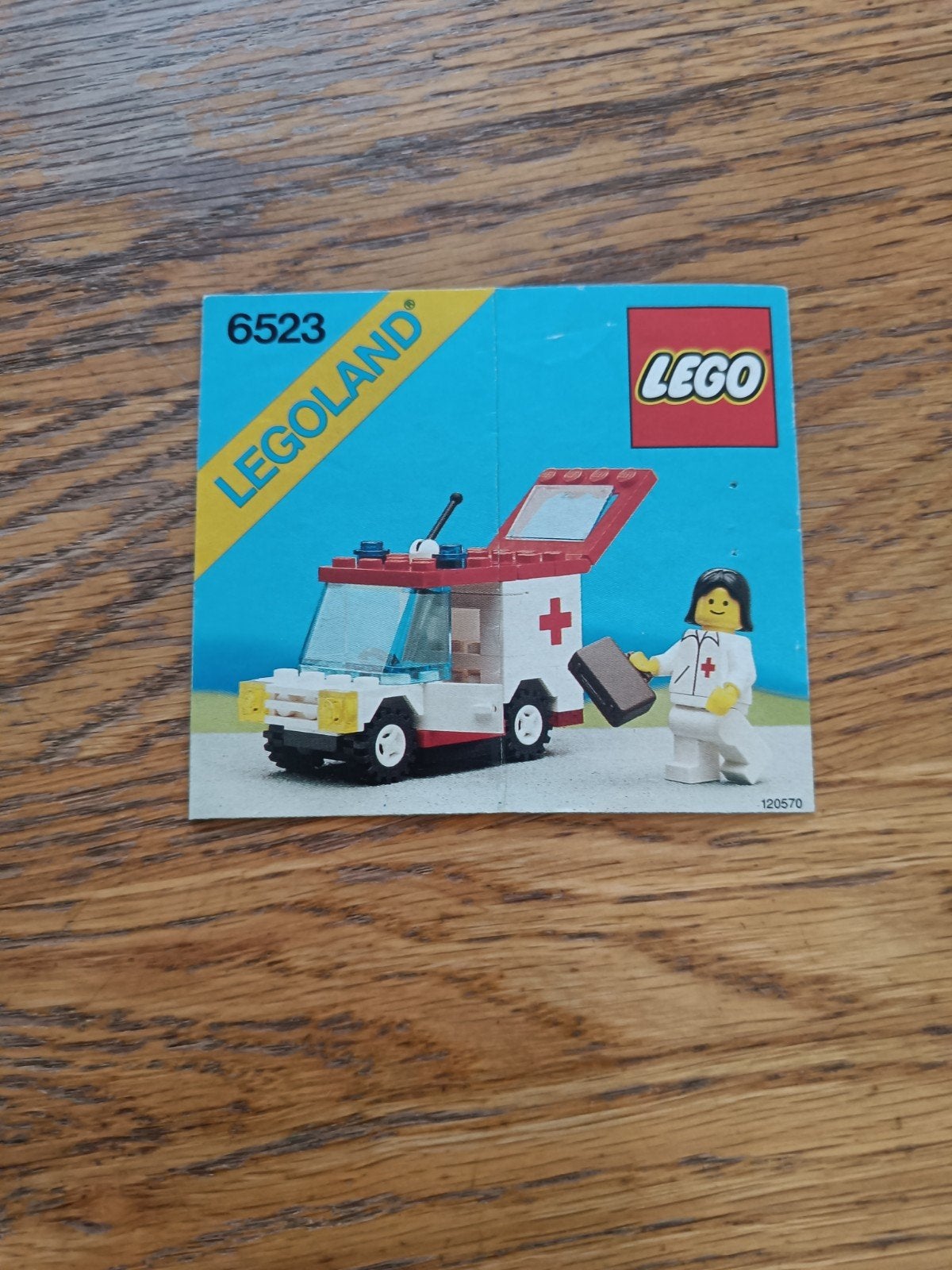 instructieboekje van lego set nummer 6523, Ophalen of Verzenden, Gebruikt, Lego