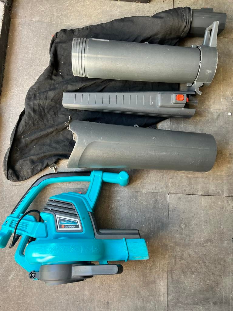 Gardena ErgoJet 3000 Bladblazer - Krachtig en Veelzijdig, Tuin en Terras, Bladblazers, Ophalen, Gebruikt, Handgedragen, Met opvangzak