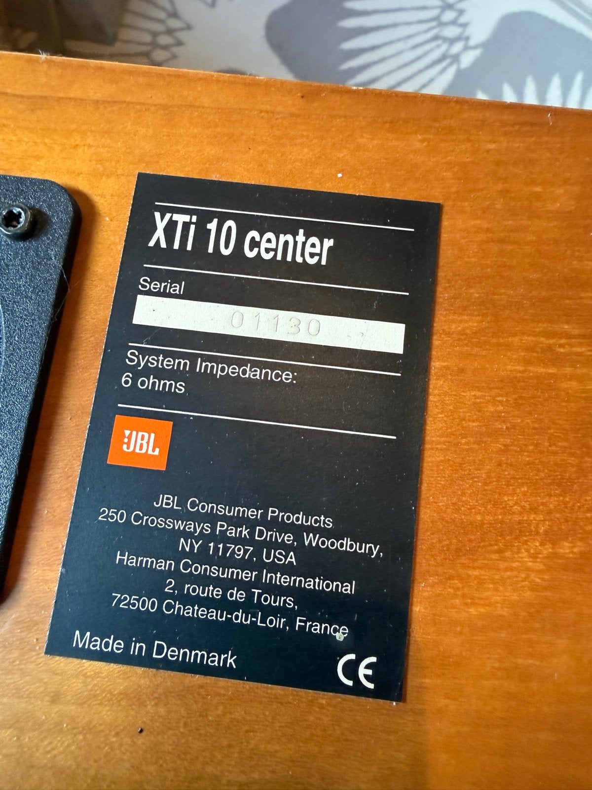 JBL XTi 10 Center Speaker en MX1000 Vloerstaande Luidspreker, Ophalen, Gebruikt, Center speaker, JBL