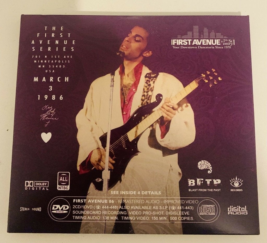 PRINCE First Av.1986 PARADE WARM UP 2CD +DVD, Live-album, Verzenden, Pop, Nieuw in verpakking